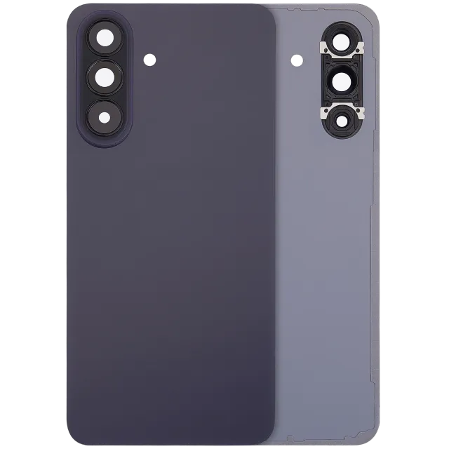 Zadní sklo se sklíčkem kamery pro Samsung Galaxy A57 5G (A576 / 2026) (bez loga) (Aftermarket Plus) (Navy)