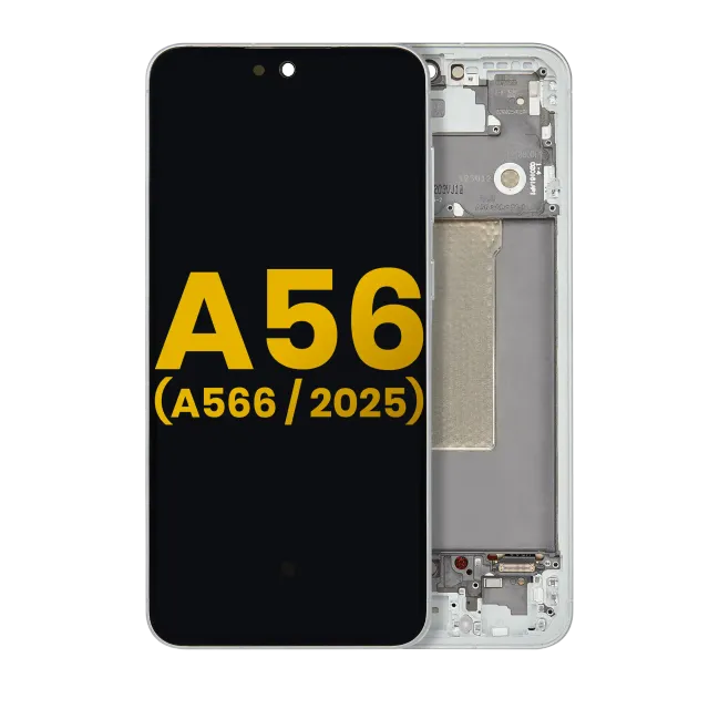 OLED displej s rámečkem pro Samsung Galaxy A56 5G (A566 / 2025) (repasovaný) (Olive)