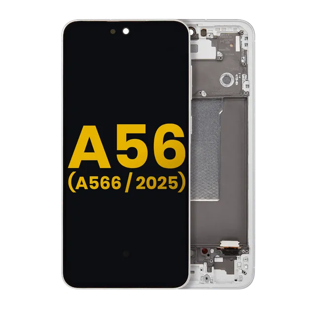 OLED displej s rámečkem pro Samsung Galaxy A56 5G (A566 / 2025) (repasovaný) (Lightgray)