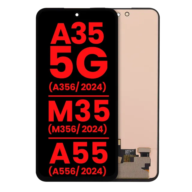 OLED displej bez rámečku pro Samsung Galaxy A35 5G (A356 / 2024) / M35 (M356 / 2024) / A55 (A556 / 2024) (Aftermarket Plus) (všechny barvy)