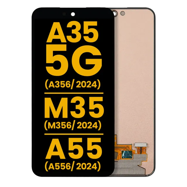 OLED displej bez rámečku pro Samsung Galaxy A35 5G (A356 / 2024) / M35 (M356 / 2024) / A55 (A556 / 2024) (repasovaný) (všechny barvy)