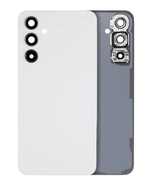 Zadní sklo se sklíčkem kamery pro Samsung Galaxy A54 5G (A546 / 2023) (Aftermarket Plus) (bílá)