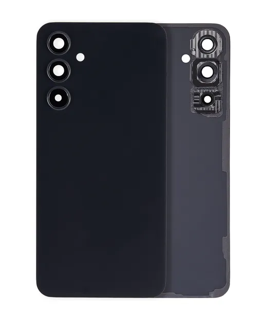 Zadní sklo se sklíčkem kamery pro Samsung Galaxy A54 5G (A546 / 2023) (Aftermarket Plus) (grafitová)
