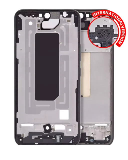 Střední rám (housing) pro Samsung Galaxy A54 5G (A546 / 2023) (mezinárodní verze) (grafitová)