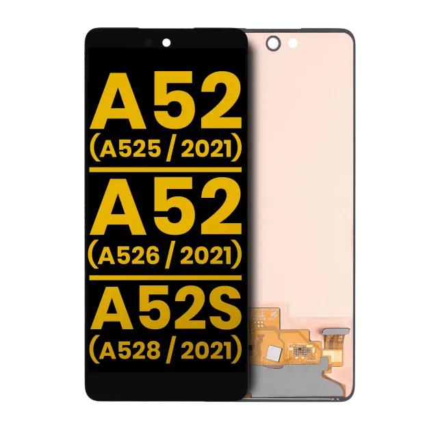 OLED displej bez rámečku pro Samsung Galaxy A52 4G (A525 / 2021) / 5G (A526 / 2021) / A52S 5G (A528 / 2021) (repasovaný) (všechny barvy)