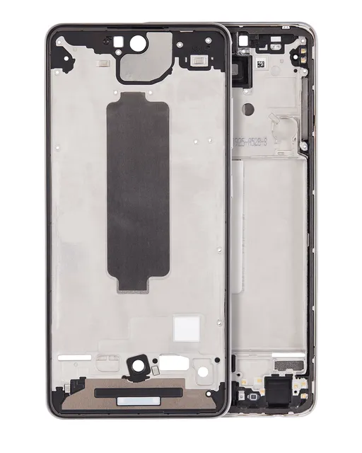 Střední rám (housing) pro Samsung Galaxy A52 4G (A525 / 2021) / A52 5G (A526 / 2021) / A52S 5G (A528 / 2021) (bílá)