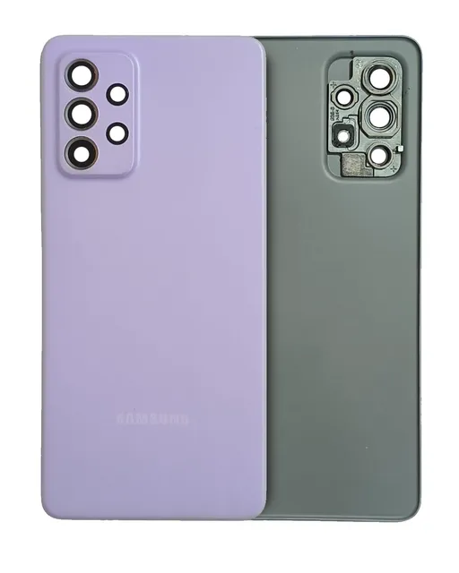 Zadní sklo se sklíčkem kamery pro Samsung Galaxy A52 5G (A526 / 2021) (Service Pack) (Awesome Violet)