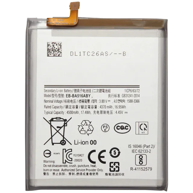 Baterie pro Samsung Galaxy A51 5G (A516V / 2020) (Verzion Model) (EB-BA516BY)