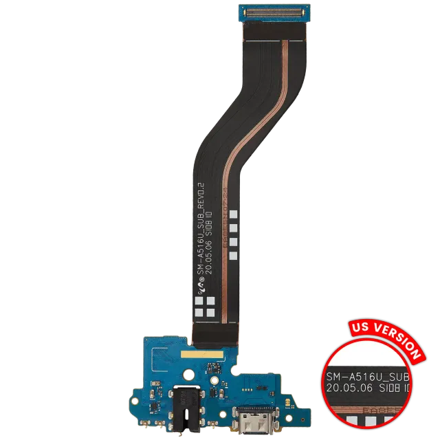 Flex kabel nabíjecího konektoru se sluchátkovým konektorem pro Samsung Galaxy A51 5G (A516U / 2020) (US Verizon) (originál z vyřazeného zařízení)