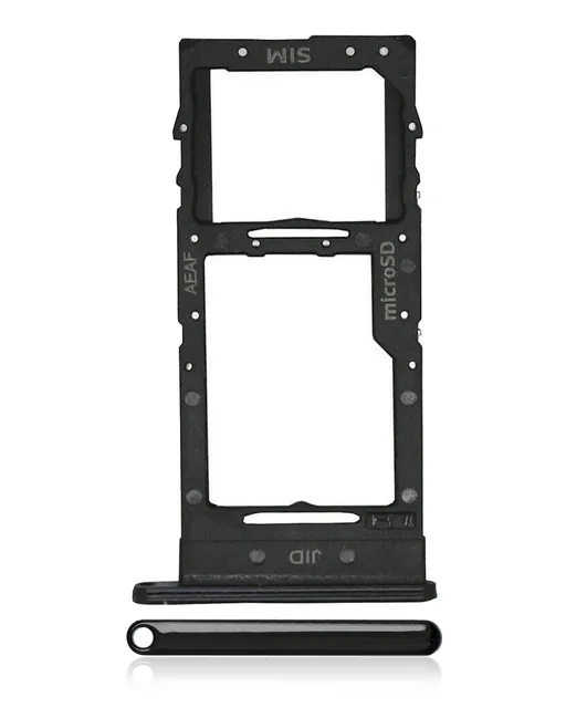 SIM šuplík (jedna SIM) pro Samsung Galaxy A51 5G (A516 / 2020) (Prism Cube Black)
