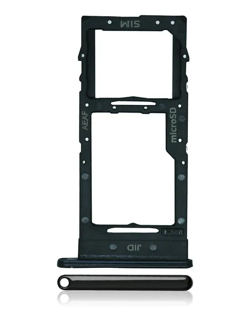 SIM šuplík (dvě SIM) pro Samsung Galaxy A51 5G (A516 / 2020) (Prism Cube Black)