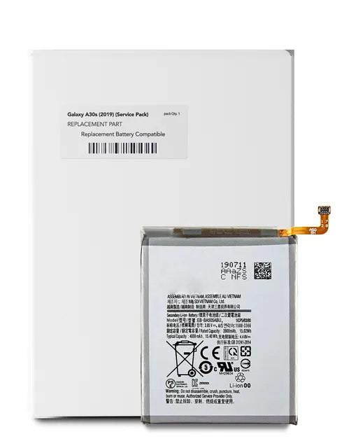 Baterie pro Samsung Galaxy A20 (A205 / 2019) / A30 (A305 / 2019) / A30S (A307 / 2019) / A50 (A505 / 2019) / A50s (A507 / 2019) (EB-BA505ABU) (Service Pack)