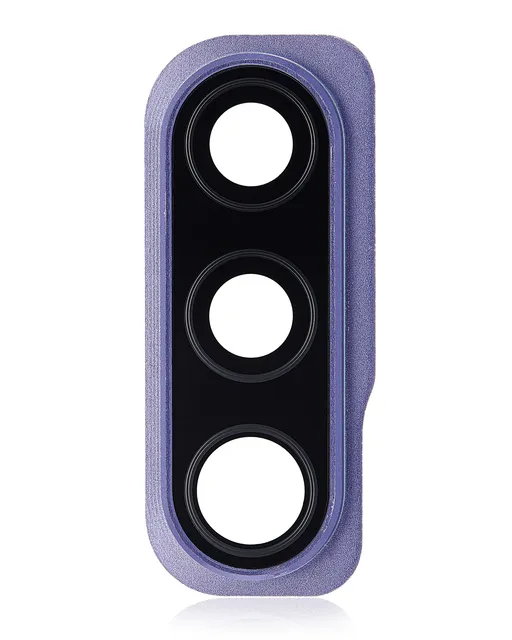 Zadní kamera sklo sklíčko a kryt Bezel pro Samsung Galaxy A50S (A507 / 2019) (Prism Crush Violet)