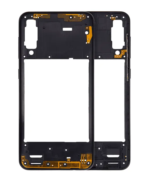 Střední rám (housing) pro Samsung Galaxy A50s (A507 / 2019) (Aftermarket Plus) (Prism Crush Black)