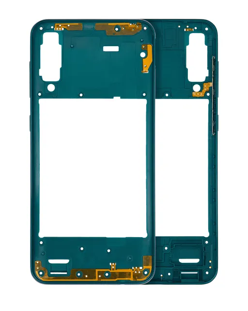 Střední rám (housing) pro Samsung Galaxy A50s (A507 / 2019) (Aftermarket Plus) (Prism Crush Green)