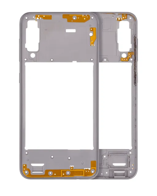 Střední rám (housing) pro Samsung Galaxy A50s (A507 / 2019) (Aftermarket Plus) (Prism Crush White)