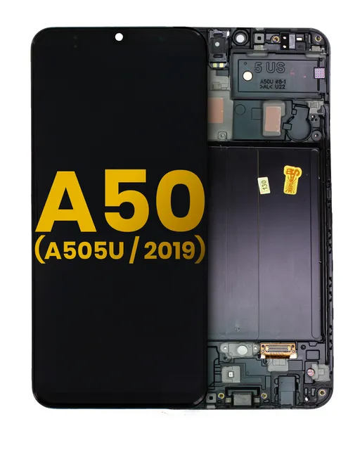 OLED displej s rámečkem pro Samsung Galaxy A50 (A505U / 2019) (repasovaný) (všechny barvy)