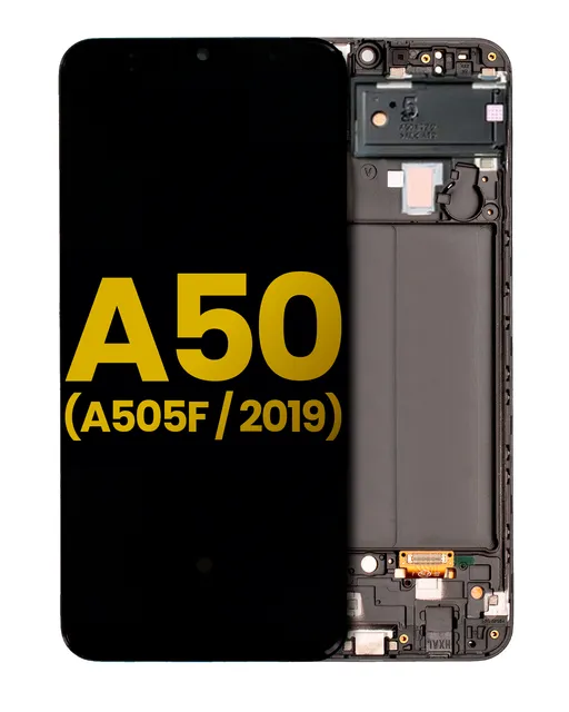 OLED displej s rámečkem pro Samsung Galaxy A50 (A505F / 2019) (repasovaný) (všechny barvy)