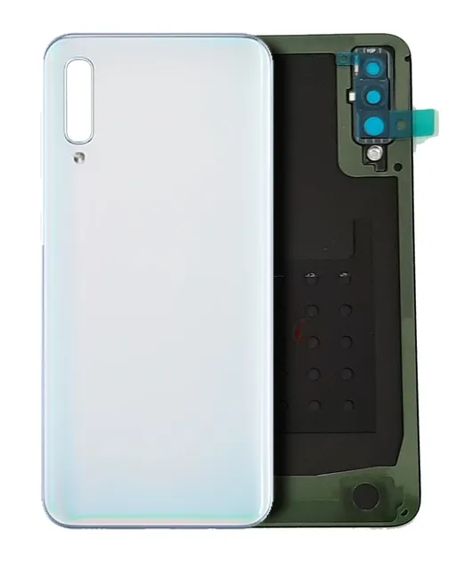 Zadní sklo s lepením pro Samsung Galaxy A50 (A505 / 2019) (bílá)