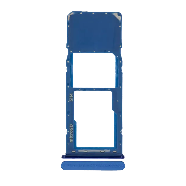 SIM šuplík (jedna SIM) pro Samsung Galaxy A20 (A205 / 2019) / A30 (A305 / 2019) / A50 (A505 / 2019) (modrá)