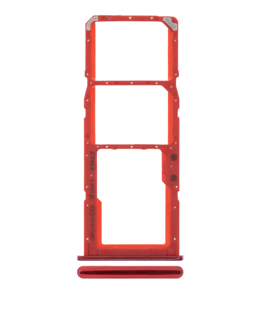 SIM šuplík (dvě SIM) pro Samsung Galaxy A20 (A205 / 2019) / A30 (A305 / 2019) / A50 (A505 / 2019) (Coral Orange)