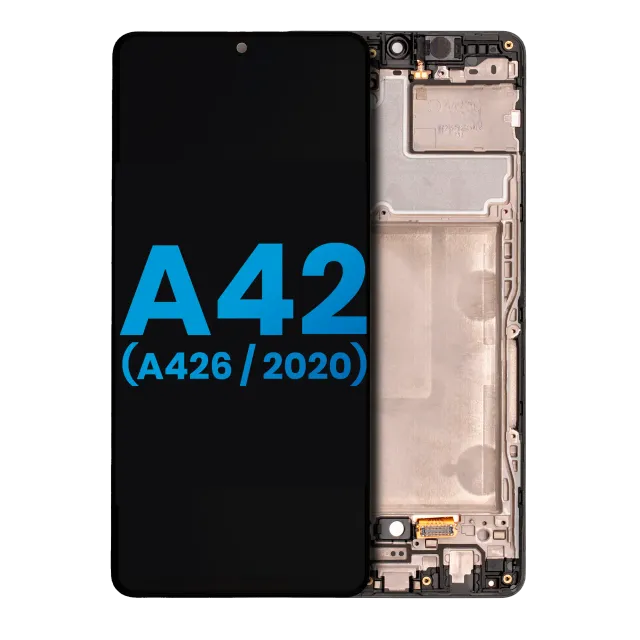 LCD displej s rámečkem (Without Finger Print Sensor) pro Samsung Galaxy A42 5G (A426 / 2020) (Aftermarket: Incell) (všechny barvy)