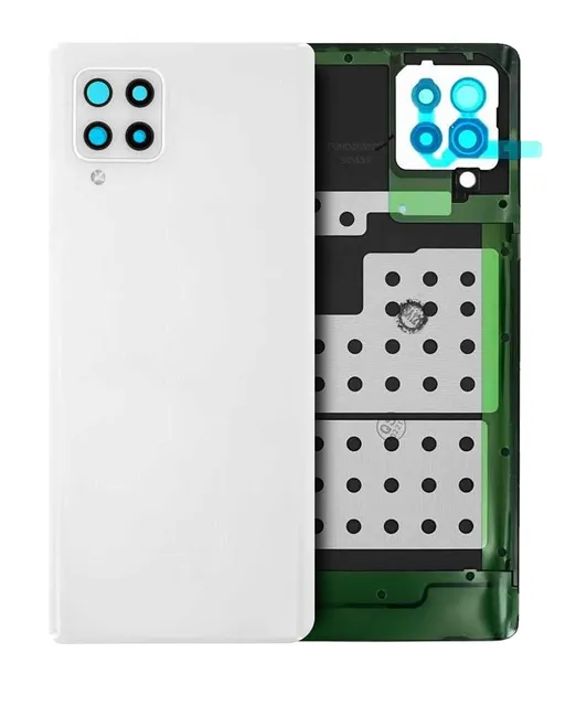 Zadní sklo se sklíčkem kamery pro Samsung Galaxy A42 5G (A426 / 2020) (Service Pack) (Prism Dot White)