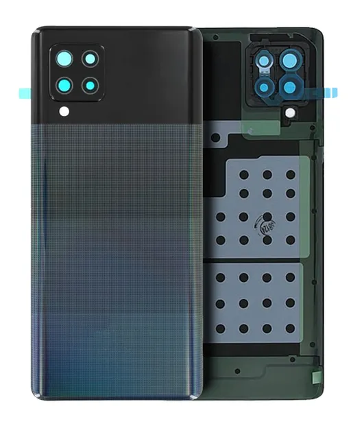 Zadní sklo se sklíčkem kamery pro Samsung Galaxy A42 5G (A426 / 2020) (Service Pack) (Prism Dot Black)