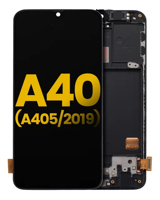 OLED displej s rámečkem pro Samsung Galaxy A40 (A405 / 2019) (repasovaný) (všechny barvy)