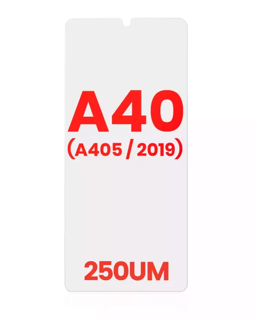 OCA lepicí vrstva pro Samsung Galaxy A40 (A405 / 2019) (balení 10 ks) (250um)