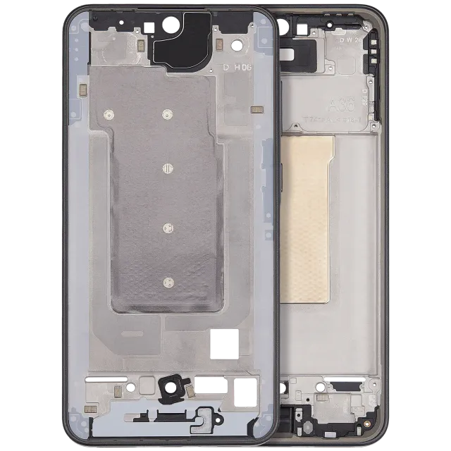 Střední rám (housing) pro Samsung Galaxy A36 5G (A366 / 2025) (černá)