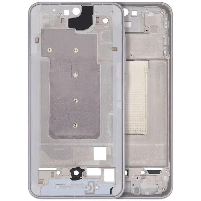 Střední rám (housing) pro Samsung Galaxy A36 5G (A366 / 2025) (levandulová)
