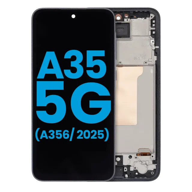 LCD displej s rámečkem pro Samsung Galaxy A35 5G (A356/ 2025) (Aftermarket : Incell) (Navy)