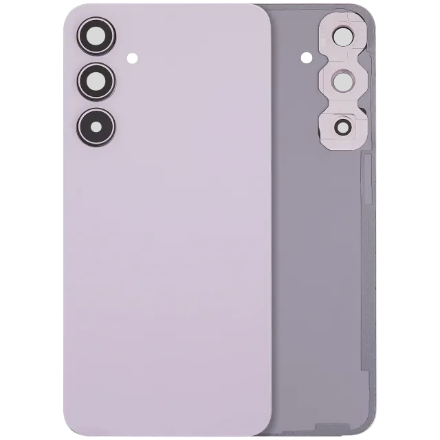 Zadní sklo se sklíčkem kamery pro Samsung Galaxy A35 5G (A356 / 2024 (bez loga) (Aftermarket Plus) (Lilac)