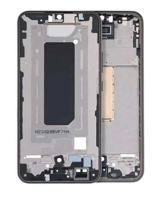 Střední rám (housing) pro Samsung Galaxy A34 (A346 / 2023) (grafitová)