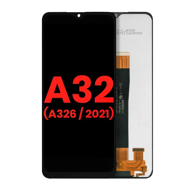 LCD displej bez rámečku pro Samsung Galaxy A32 5G (A326 / 2021) (All Models) (Aftermarket Plus) (černá)