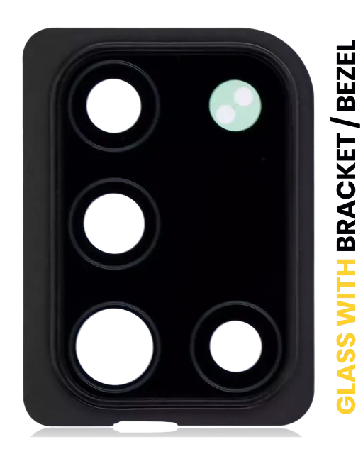 Sklíčko zadní kamery s držák / bezel pro Samsung Galaxy A31 (A315 / 2020) (všechny barvy)