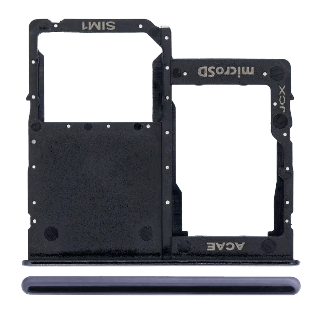 SIM šuplík (jedna SIM) pro Samsung Galaxy A31 (A315 / 2020) (Prism Crush Black)