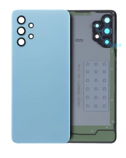 Zadní sklo se sklíčkem kamery pro Samsung Galaxy A32 4G (A325 / 2021) (Service Pack) (Awesome Blue)