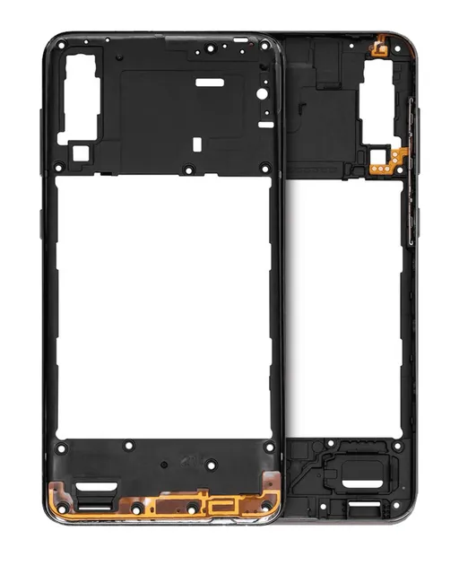 Střední rám (housing) pro Samsung Galaxy A30s (A307 / 2019) (Prism Crush Black)