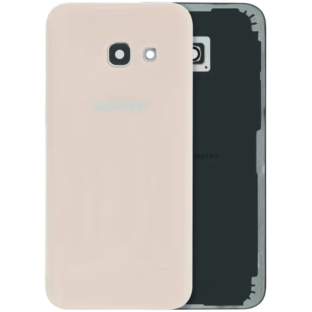Zadní sklo se sklíčkem kamery pro Samsung Galaxy A3 (A320 / 2017) (Service Pack) (růžová)