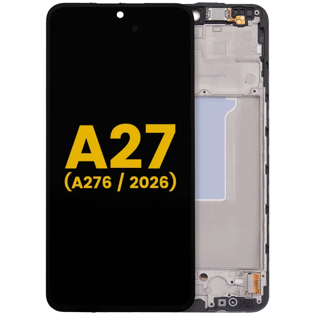 OLED displej s rámečkem pro Samsung Galaxy A27 5G (A276 / 2026) (repasovaný) (všechny barvy)