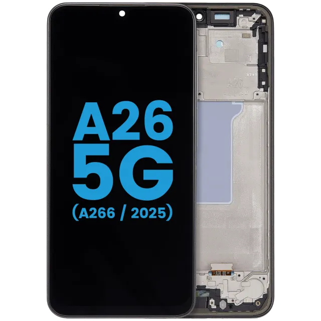 LCD displej s rámečkem pro Samsung Galaxy A26 5G (A266/ 2025) (US verze) (Aftermarket : Incell) (černá)