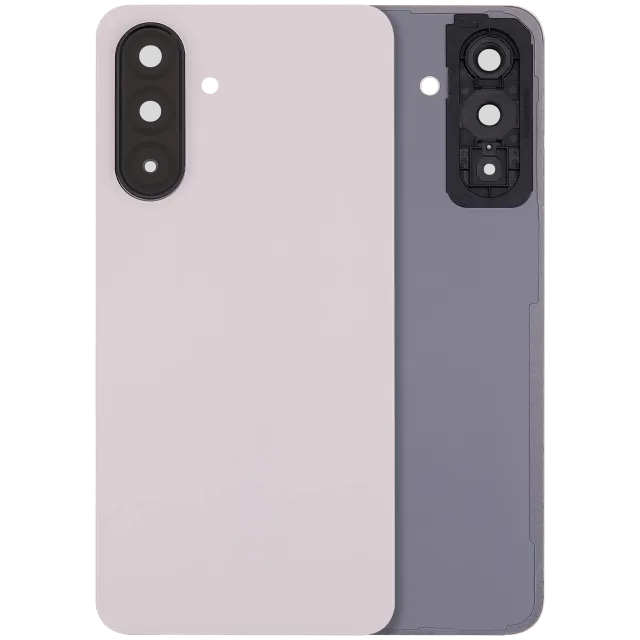 Zadní sklo se sklíčkem kamery pro Samsung Galaxy A26 5G (A266 / 2025) (bez loga) (Aftermarket Plus) (Peach Pink)