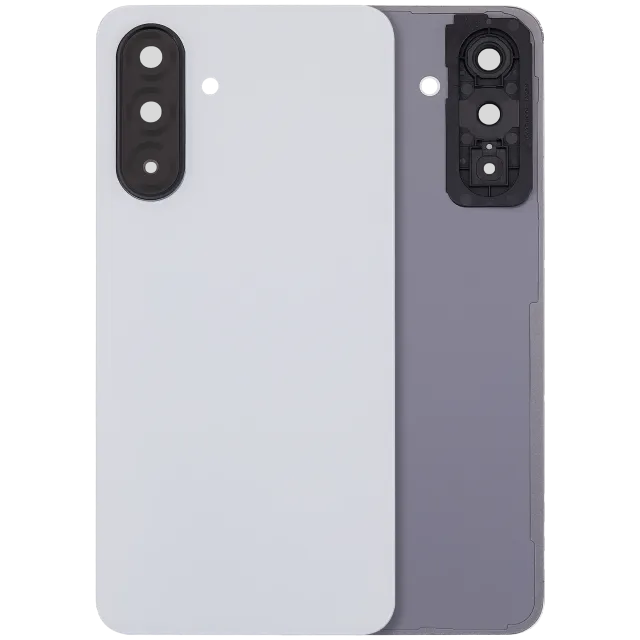 Zadní sklo se sklíčkem kamery pro Samsung Galaxy A26 5G (A266 / 2025) (bez loga) (Aftermarket Plus) (bílá)