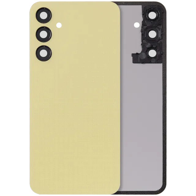Zadní kryt se sklíčkem kamery pro Samsung Galaxy A25 5G (A256 / 2023) (bez loga) (Aftermarket Plus) (Personality Yellow)
