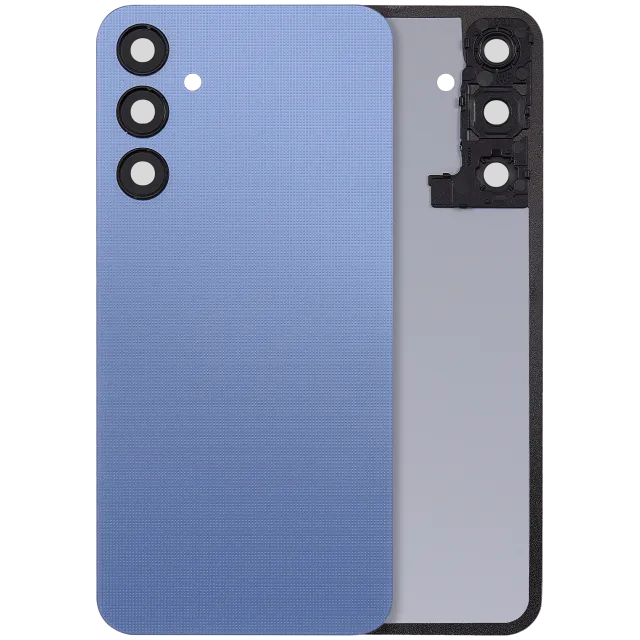 Zadní kryt se sklíčkem kamery pro Samsung Galaxy A25 5G (A256 / 2023) (bez loga) (Aftermarket Plus) (Optimistic Blue)