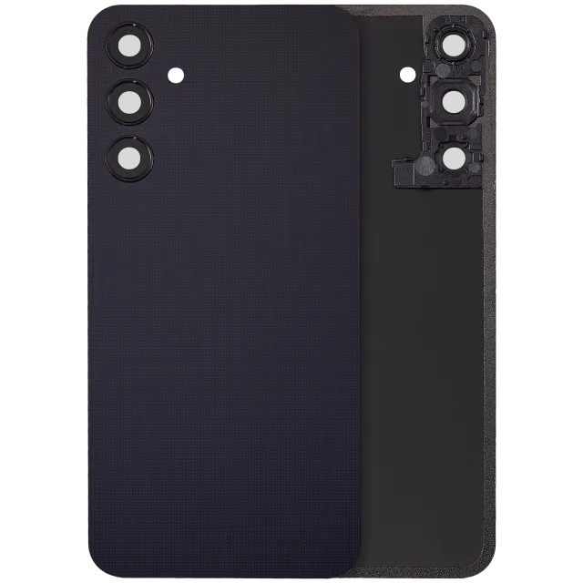 Zadní kryt se sklíčkem kamery pro Samsung Galaxy A25 5G (A256 / 2023) (bez loga) (Aftermarket Plus) (Brave Black)