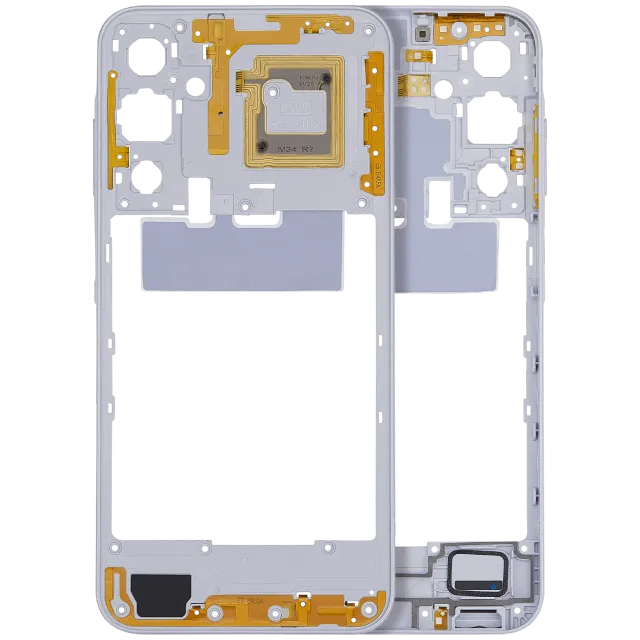 Střední rám (housing) pro Samsung Galaxy A25 5G (A256 / 2023) (Fantasy Blue)