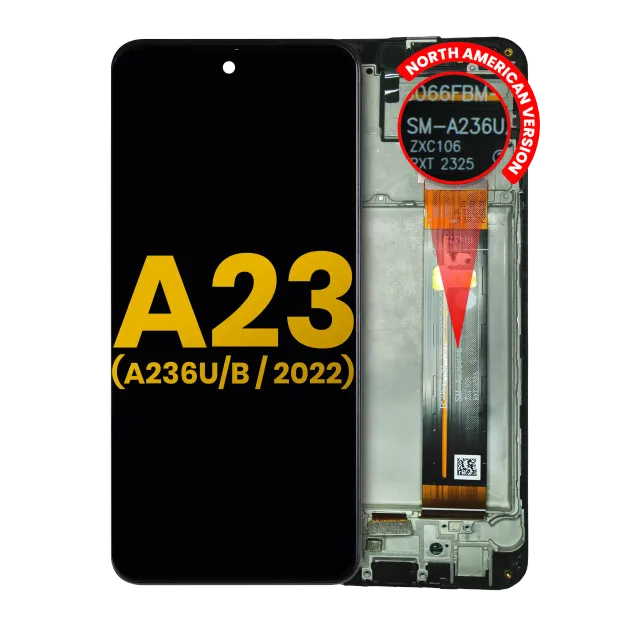 LCD displej s rámečkem pro Samsung Galaxy A23 5G (A236 / 2022) (repasovaný) (všechny barvy)